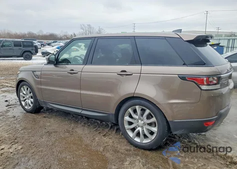 2017 Land Rover Range Rover Sport Hse из США, поврежденный, VIN SALWR2FV3HA162606